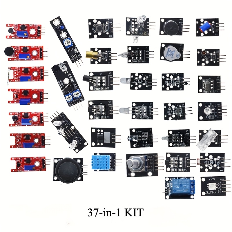 37-in-1 Sensor Module Starter  - огляд і ціна Arduino Sensor Kit 37 Modules Starter