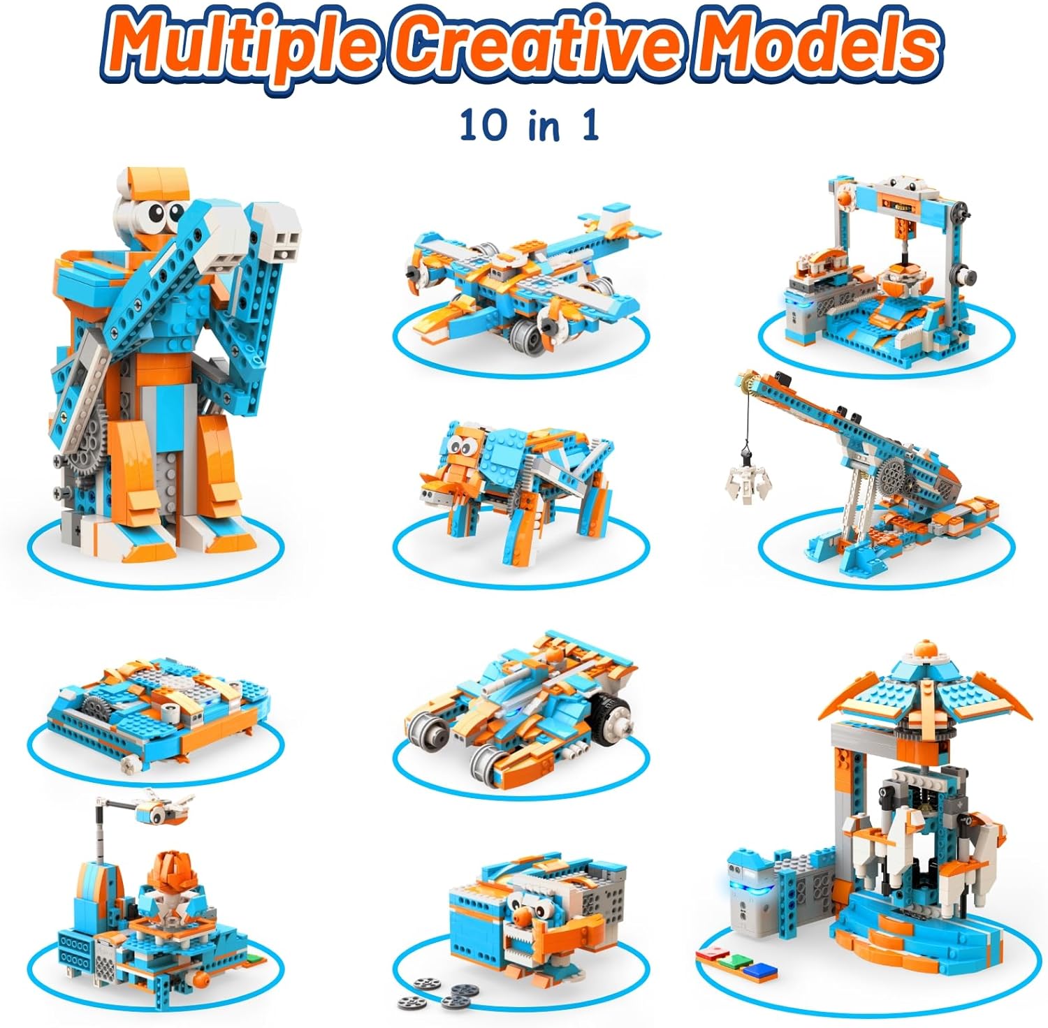 Apitor Robot S 10-in-1 Coding  - огляд і ціна Stem Robot Building Kit Coding