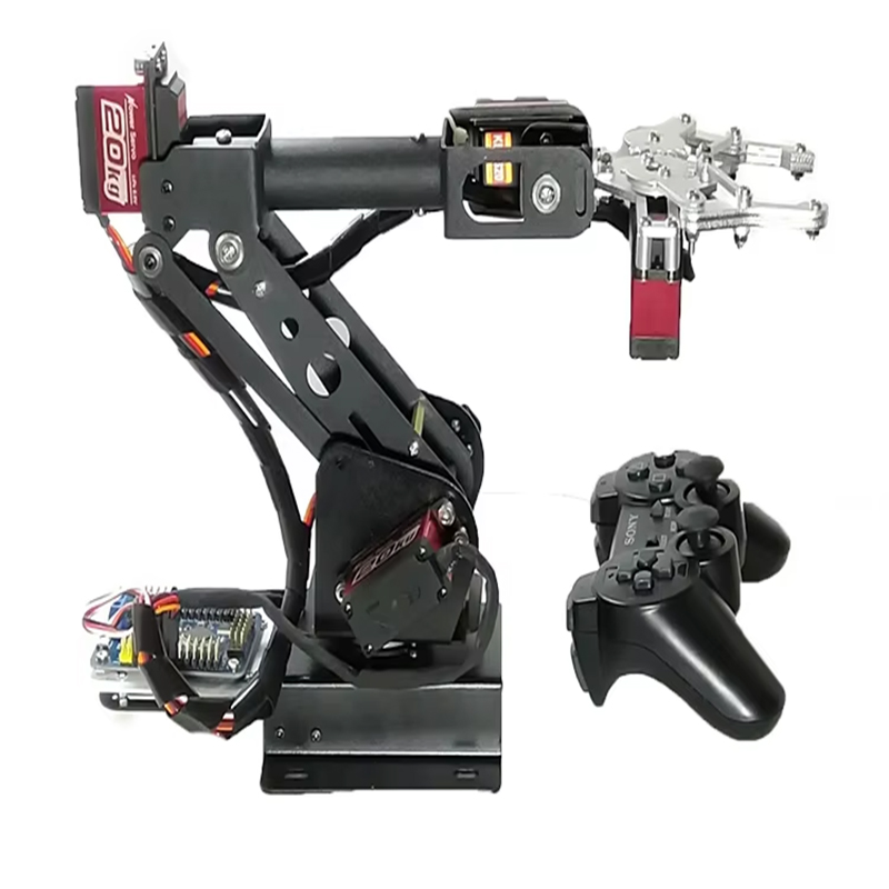 Ps2 Control 6 DOF Robotic Arm  - огляд і ціна Programmable Robotic Arm Kit Arduino
