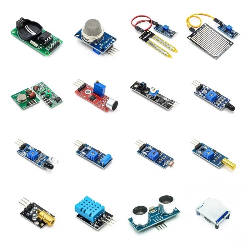 45 in 1 Sensors Modules 16 Kin - огляд і ціна Arduino Sensor Kit 37 Modules Starter