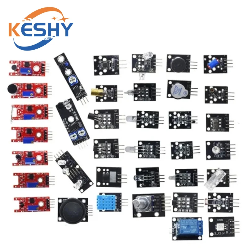 45 in 1 Sensors Modules 16 Kin - огляд і ціна Arduino Sensor Kit 37 Modules Starter