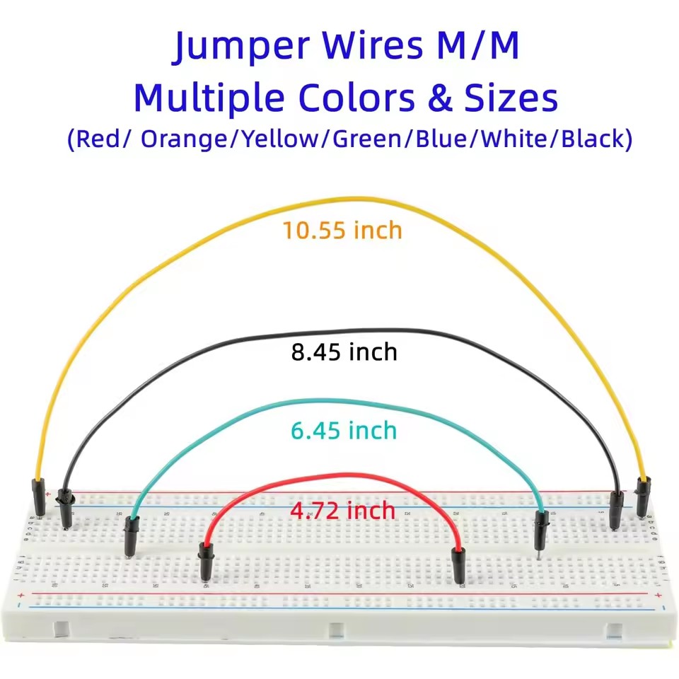 MB-102 Breadboard Power Module - огляд і ціна Breadboard Jumper Wires Power Supply Kit