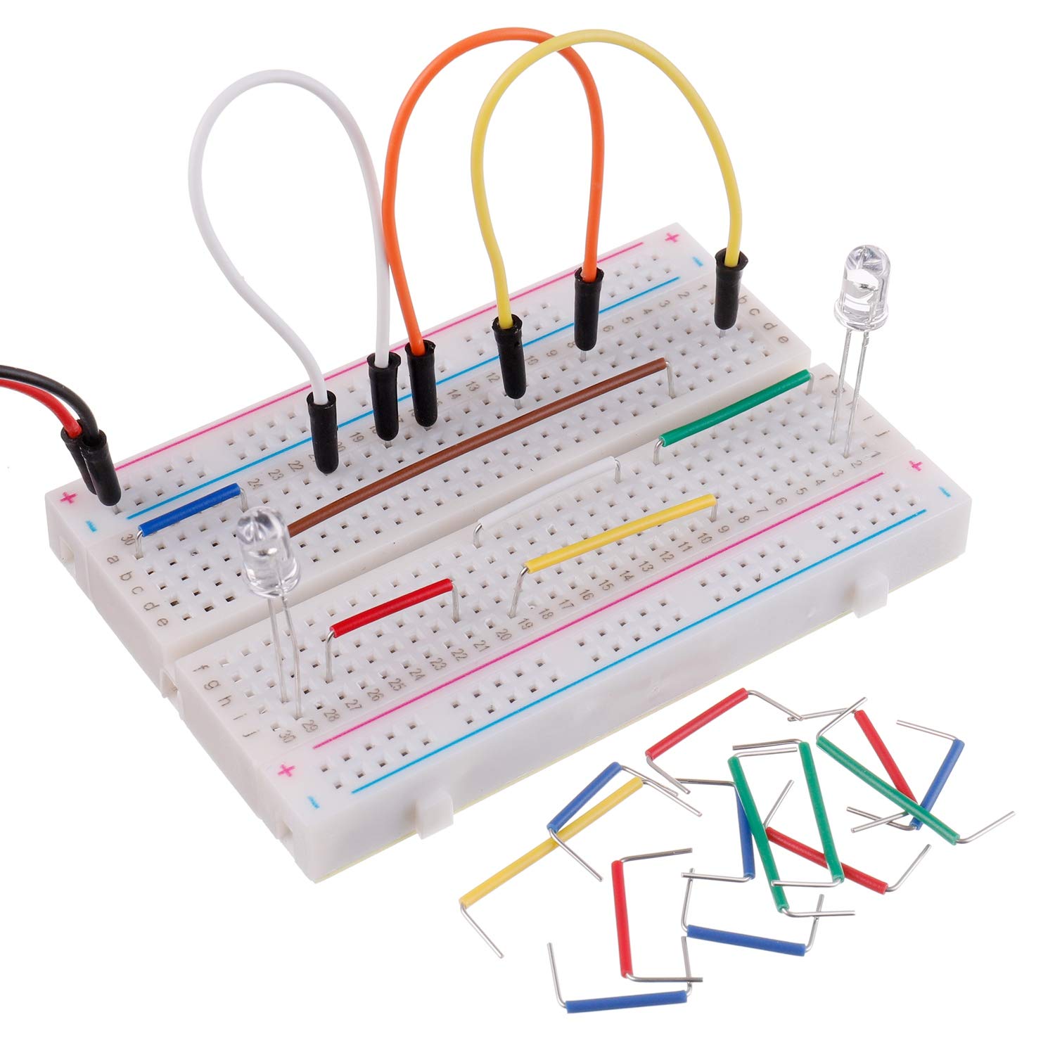MB-102 Breadboard Power Module - огляд і ціна Breadboard Jumper Wires Power Supply Kit