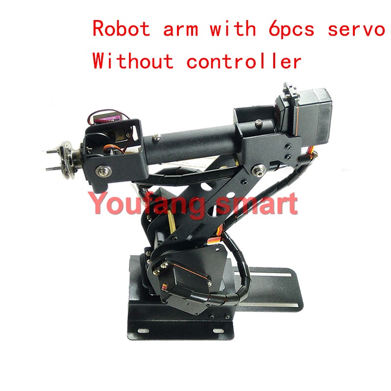 6 DOF Robot Arm ABB Industrial - огляд і ціна Programmable Robotic Arm Kit Arduino