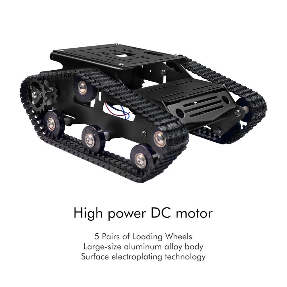 Smart Robot Car Tank Chassis K - огляд і ціна Raspberry Pi Robot Platform Tank Chassis