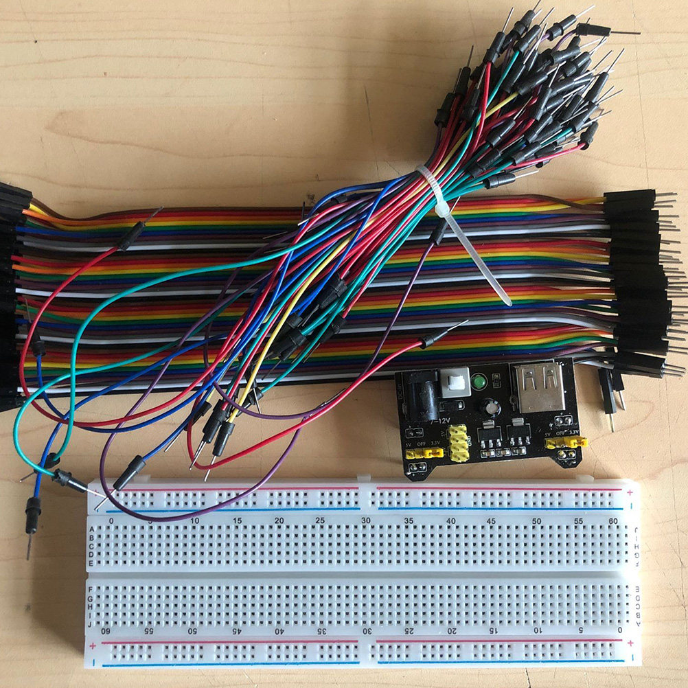830-Point Breadboard Jumper Wi - огляд і ціна Breadboard Jumper Wires Power Supply Kit