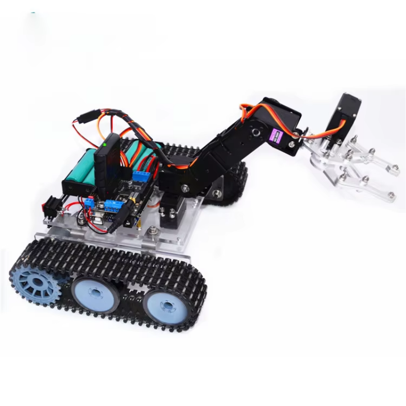 4 Dof Robotic Arm with RC Tank - огляд і ціна Programmable Robotic Arm Kit Arduino