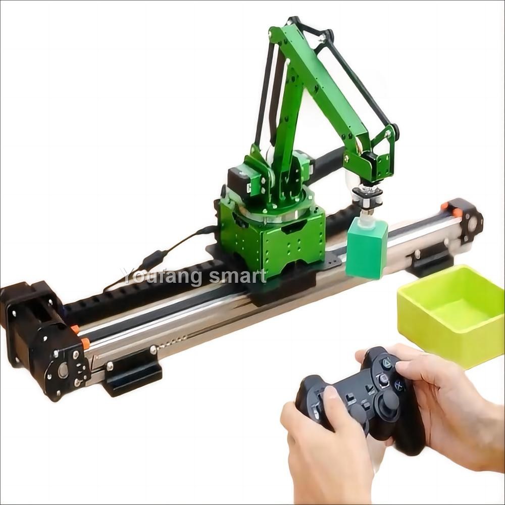 5 Axis Robot Arm with Guide Ra - огляд і ціна Programmable Robotic Arm Kit Arduino
